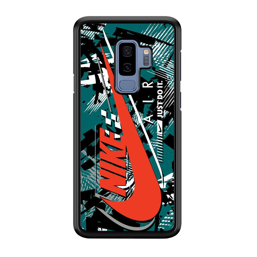 Nike Horizon Flag Samsung Galaxy S9 Plus Case-Rubber Black (2D Case)-Oxvistore