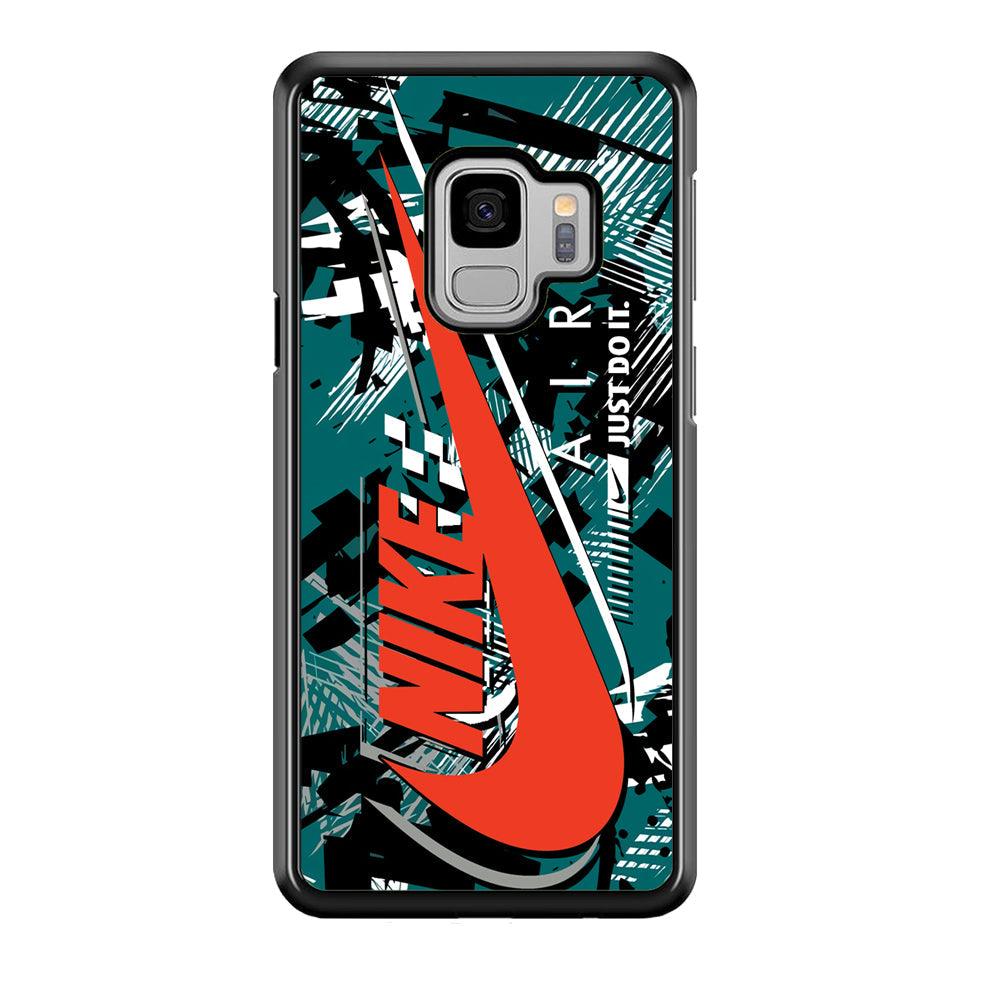 Nike Horizon Flag Samsung Galaxy S9 Case-Rubber Black (2D Case)-Oxvistore
