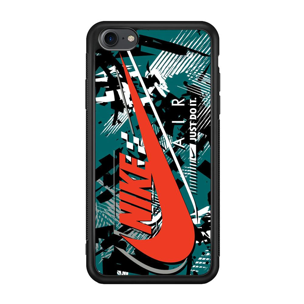 Nike Horizon Flag iPhone 7 Case-Rubber Black (2D Case)-Oxvistore
