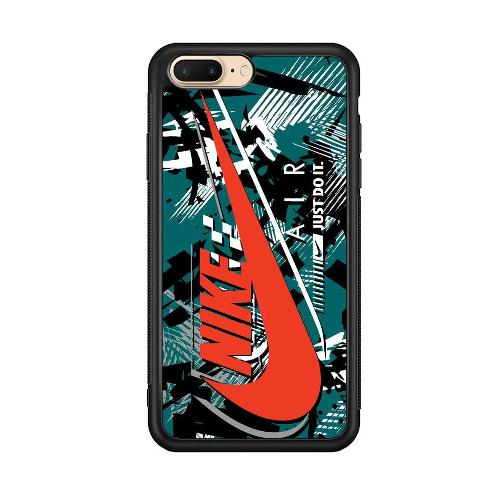 Nike Horizon Flag iPhone 7 Plus Case-Rubber Black (2D Case)-Oxvistore