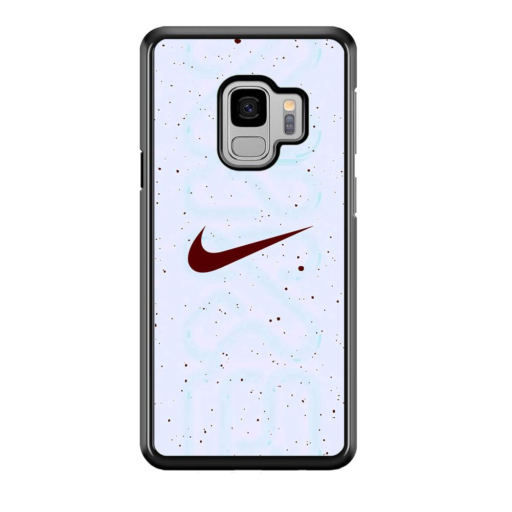 Nike Invisible Shadow Samsung Galaxy S9 Case-Rubber Black (2D Case)-Oxvistore