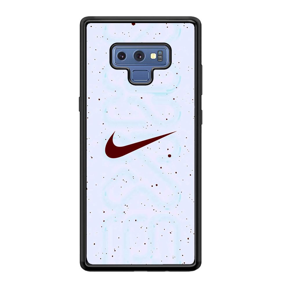 Nike Invisible Shadow Samsung Galaxy Note 9 Case-Rubber Black (2D Case)-Oxvistore