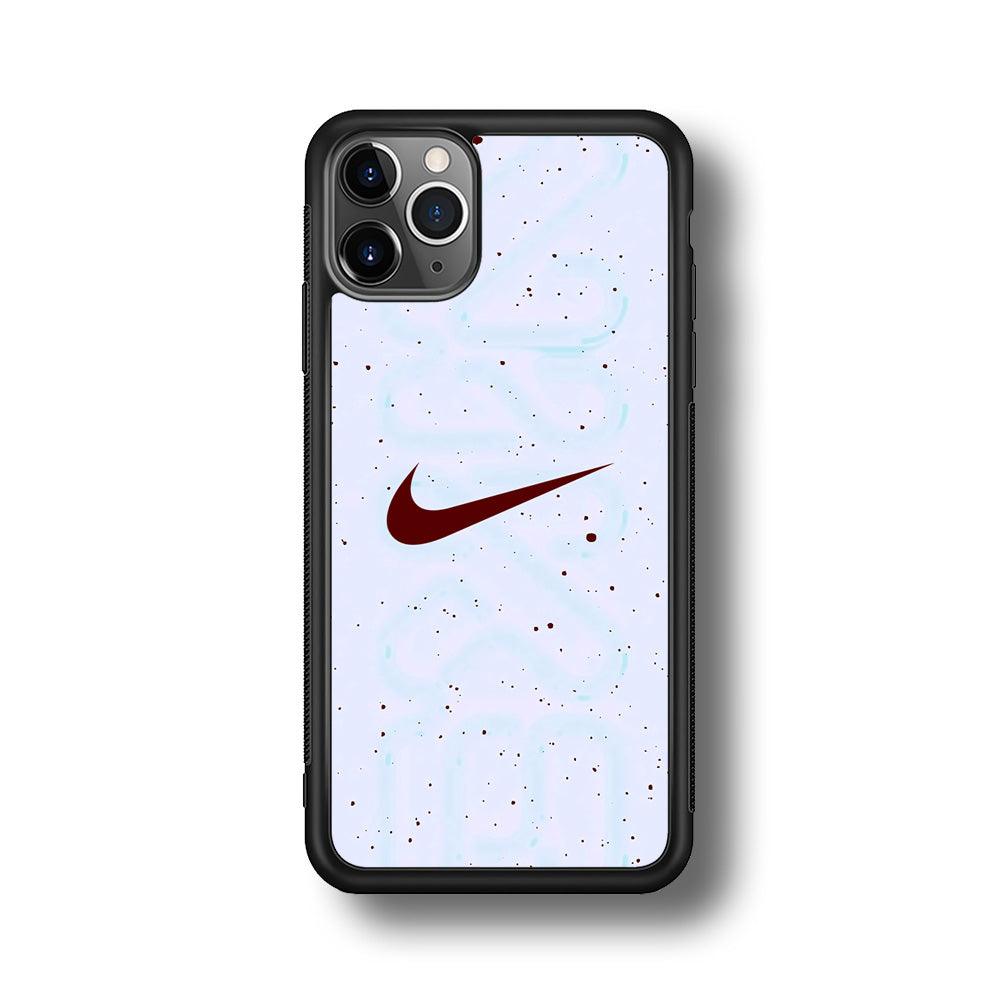 Nike Invisible Shadow iPhone 11 Pro Case-Rubber Black (2D Case)-Oxvistore