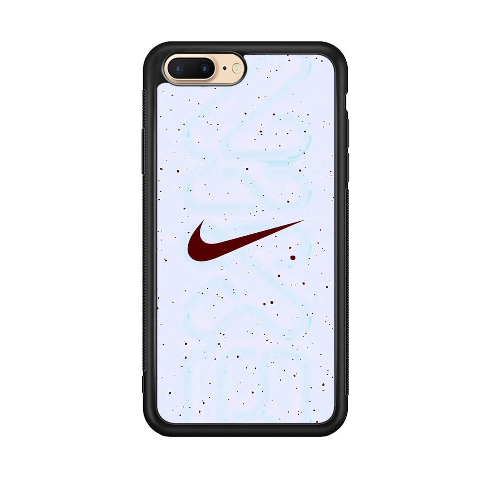 Nike Invisible Shadow iPhone 7 Plus Case-Rubber Black (2D Case)-Oxvistore