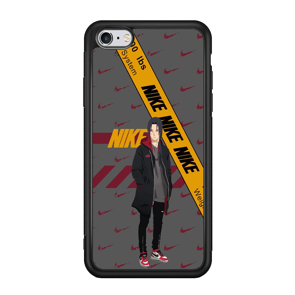 Nike Itachi Casual Suit iPhone 6 Plus | 6s Plus Case-Rubber Black (2D Case)-Oxvistore