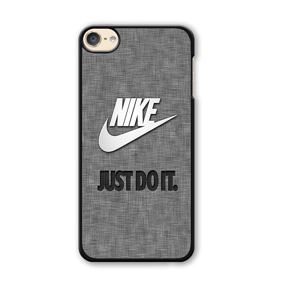 Nike Just Do It Paper iPod Touch 6 Case-Plastic Black (2D Case)-Oxvistore