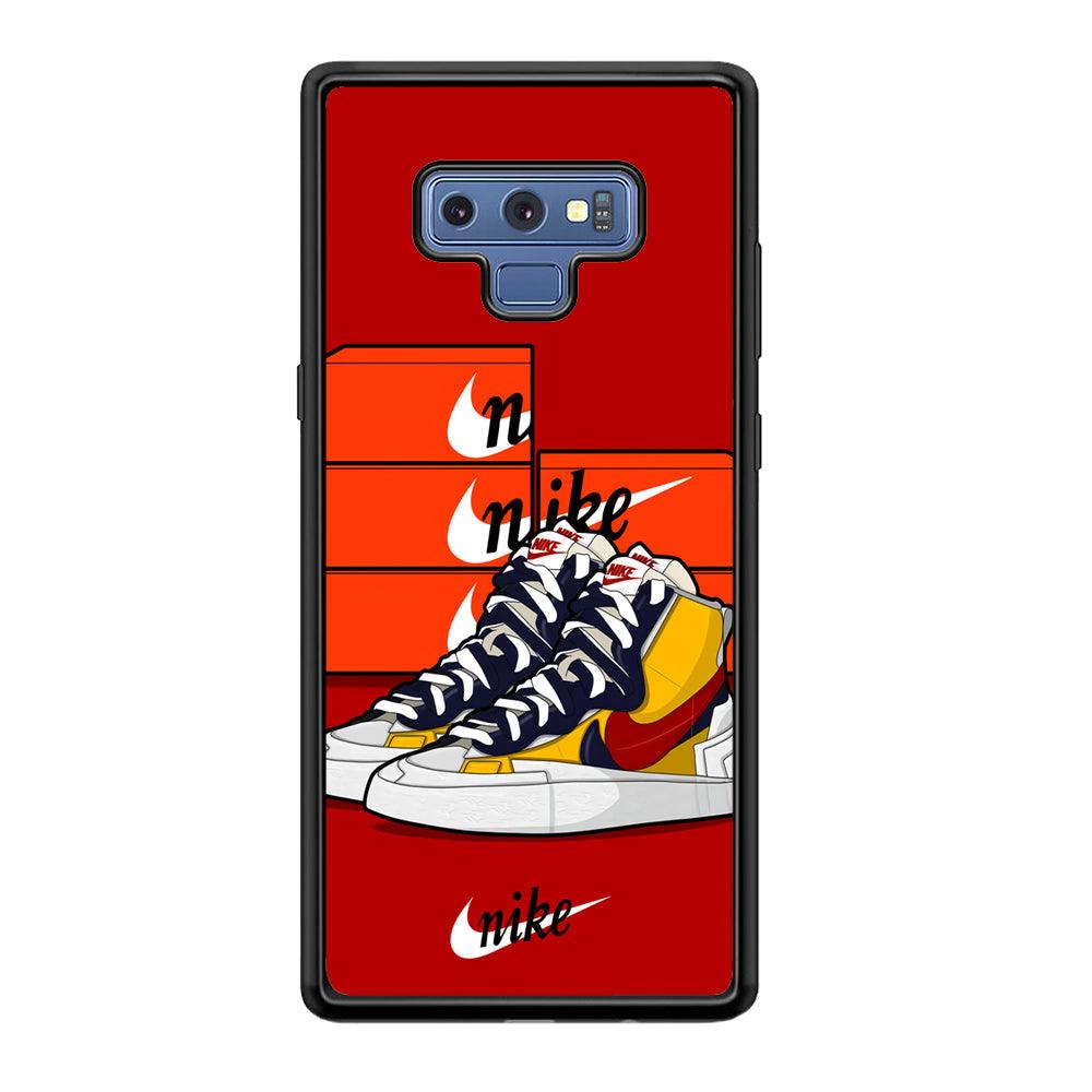 Nike Just for Collection Samsung Galaxy Note 9 Case-Rubber Black (2D Case)-Oxvistore