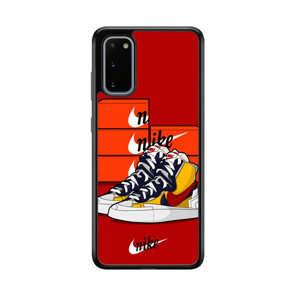 Nike Just for Collection Samsung Galaxy S20 Case-Rubber Black (2D Case)-Oxvistore