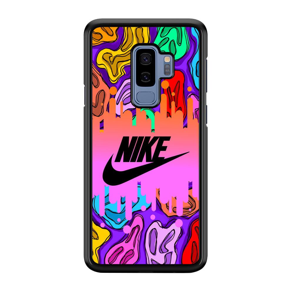 Nike Keep The Expression Samsung Galaxy S9 Plus Case-Rubber Black (2D Case)-Oxvistore