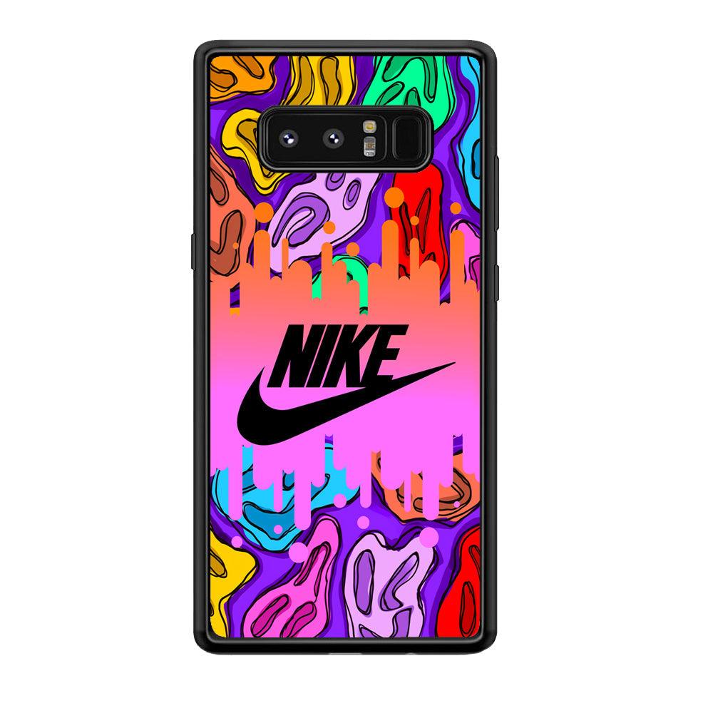 Nike Keep The Expression Samsung Galaxy Note 8 Case-Rubber Black (2D Case)-Oxvistore