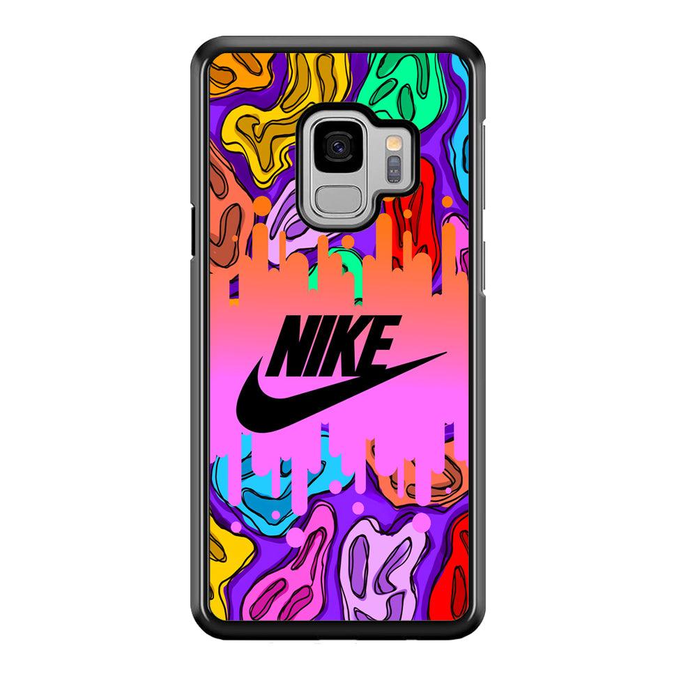 Nike Keep The Expression Samsung Galaxy S9 Case-Rubber Black (2D Case)-Oxvistore