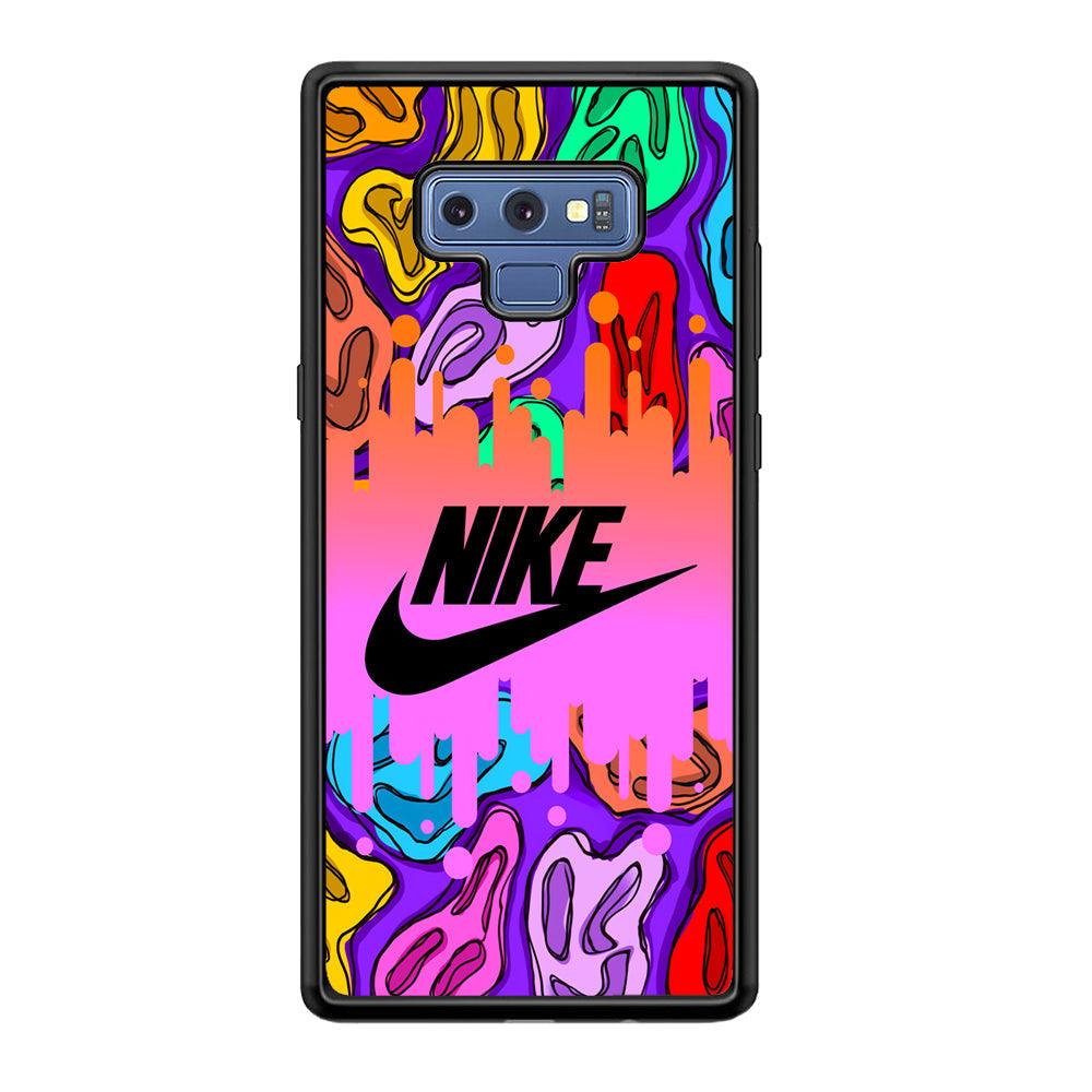 Nike Keep The Expression Samsung Galaxy Note 9 Case-Rubber Black (2D Case)-Oxvistore