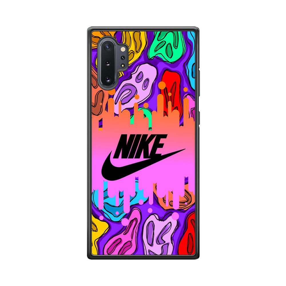 Nike Keep The Expression Samsung Galaxy Note 10 Plus Case-Rubber Black (2D Case)-Oxvistore