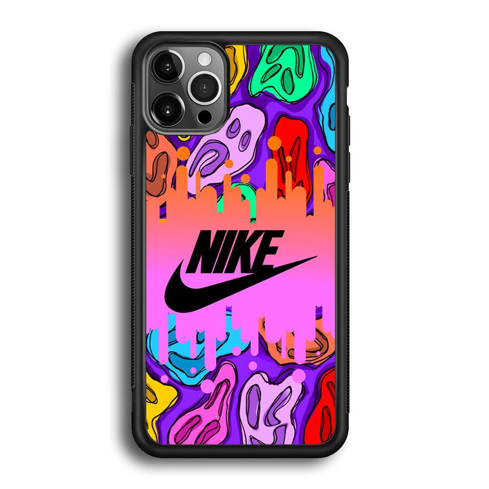 Nike Keep The Expression iPhone 12 Pro Case-Rubber Black (2D Case)-Oxvistore