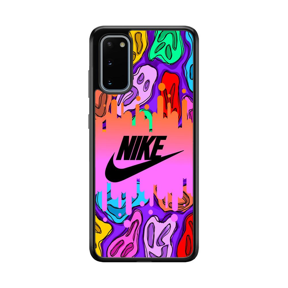 Nike Keep The Expression Samsung Galaxy S20 Case-Rubber Black (2D Case)-Oxvistore