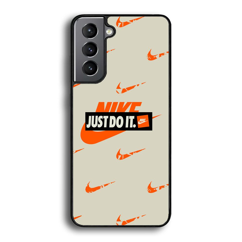 Nike Layer of Emblem Samsung Galaxy S24 Plus Case-Rubber Black (2D Case)-Oxvistore
