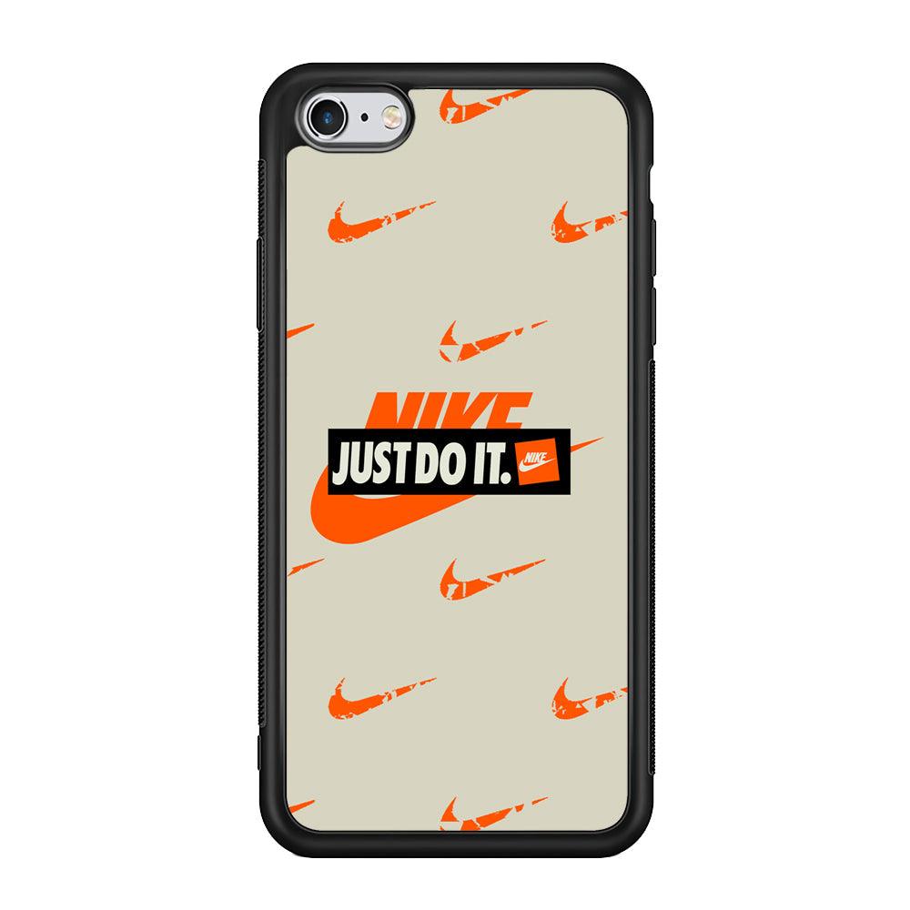Nike Layer of Emblem iPhone 6 Plus | 6s Plus Case-Rubber Black (2D Case)-Oxvistore