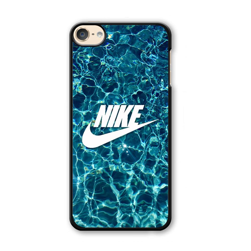 Nike Lots of Water iPod Touch 6 Case-Plastic Black (2D Case)-Oxvistore