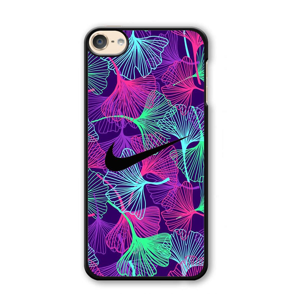 Nike Luminesce Theme iPod Touch 6 Case-Plastic Black (2D Case)-Oxvistore