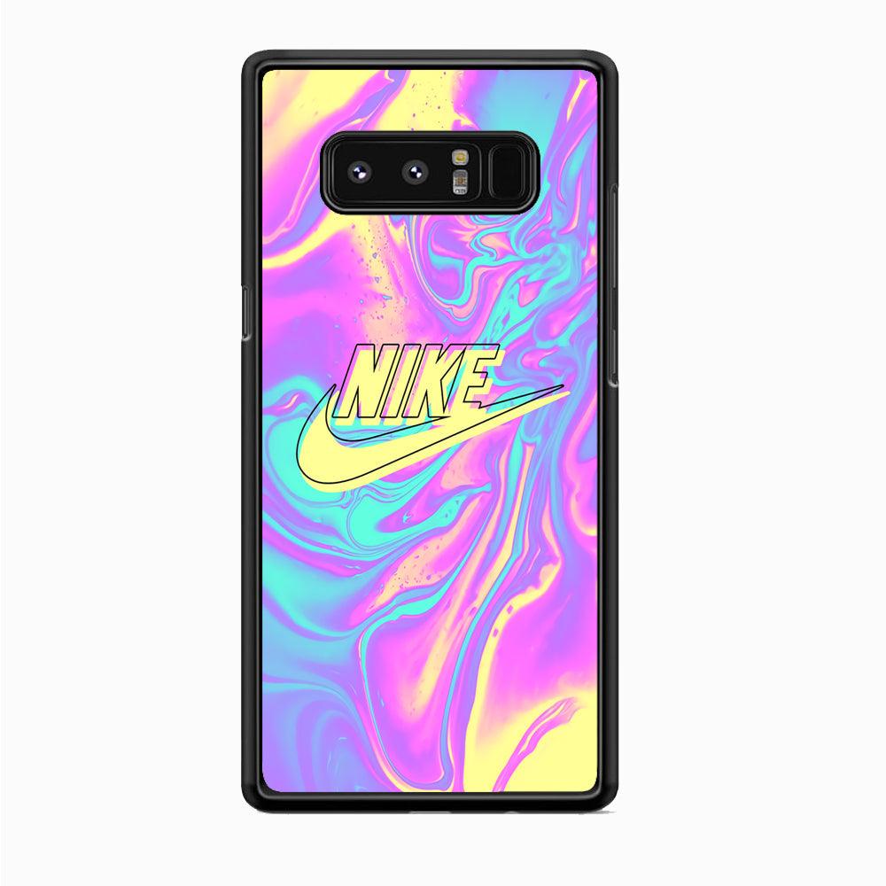 Nike Marble Liquid Samsung Galaxy Note 8 Case-Rubber Black (2D Case)-Oxvistore