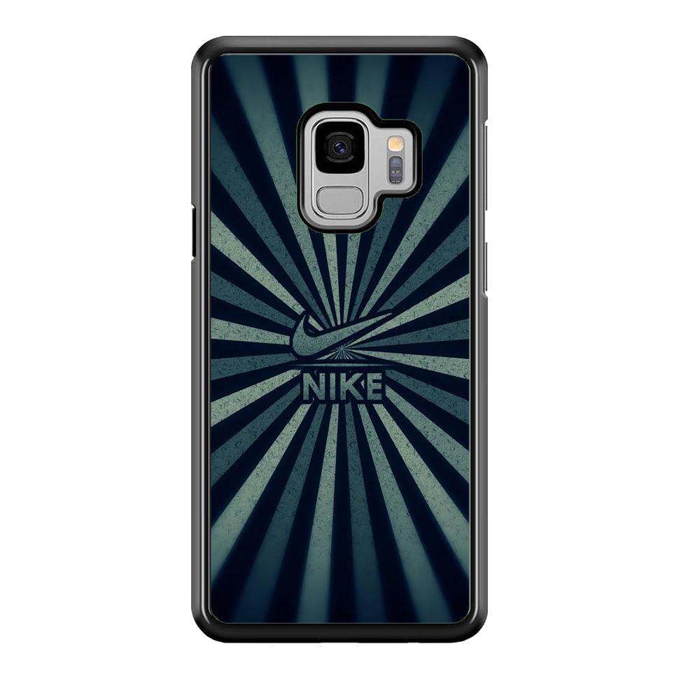 Nike Old Samsung Galaxy S9 Case-Rubber Black (2D Case)-Oxvistore