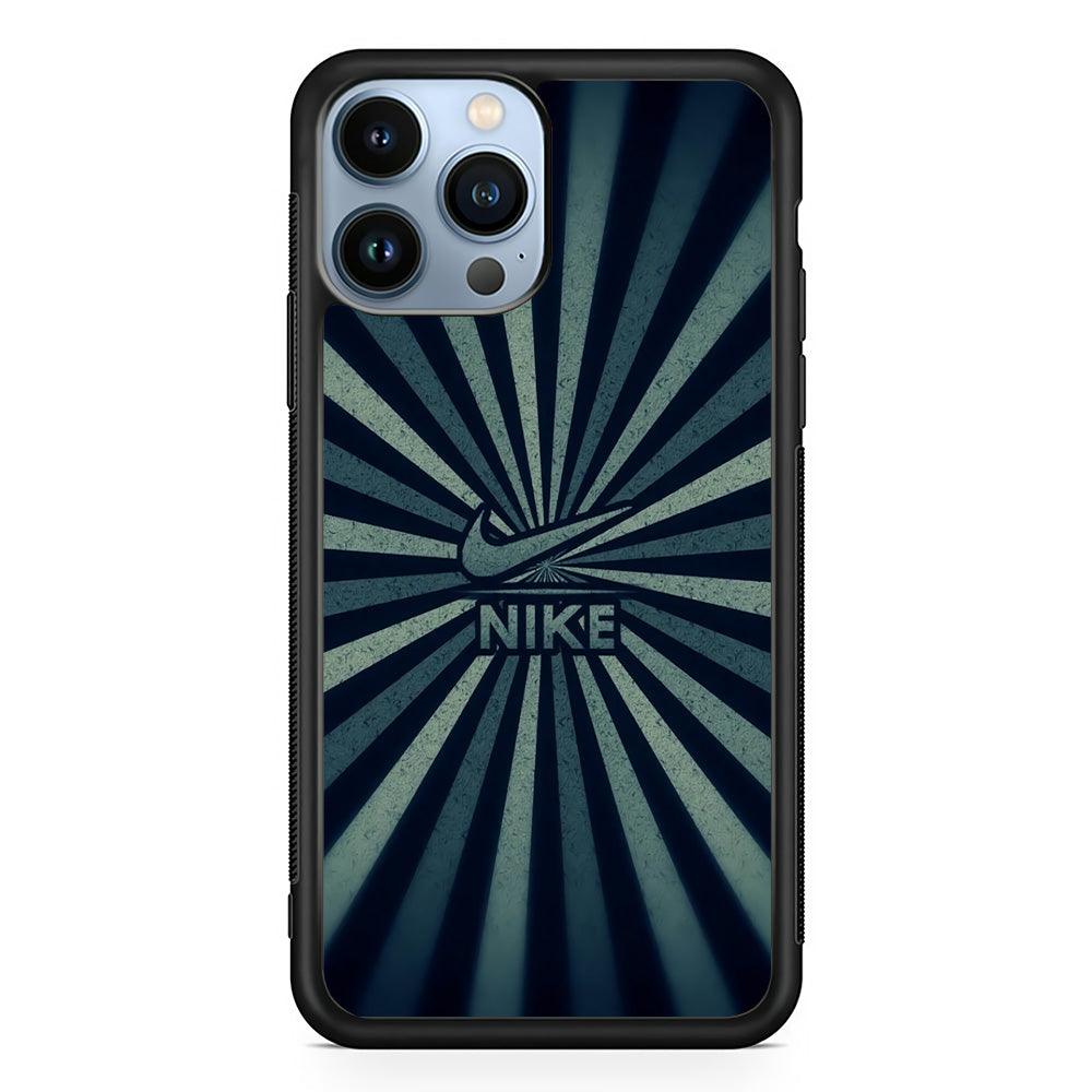 Nike Old iPhone 15 Pro Max Case-Rubber Black (2D Case)-Oxvistore