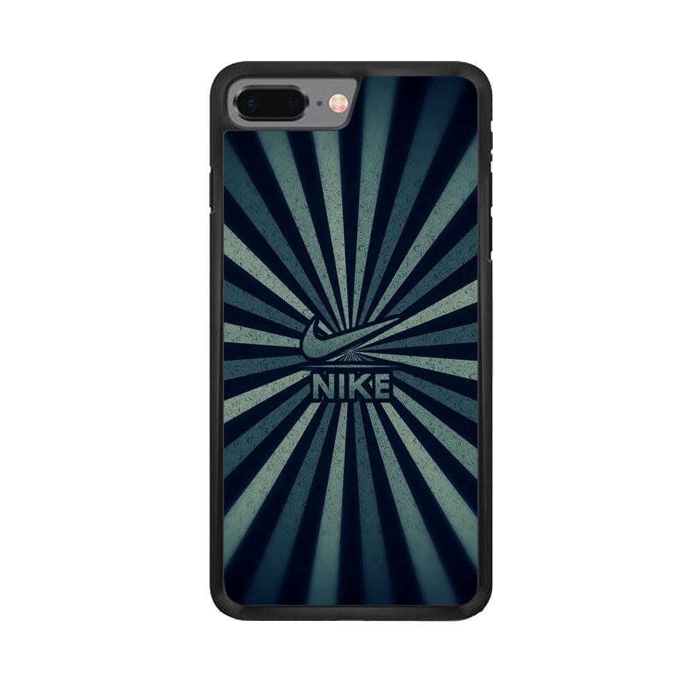 Nike Old iPhone 8 Plus Case-Rubber Black (2D Case)-Oxvistore