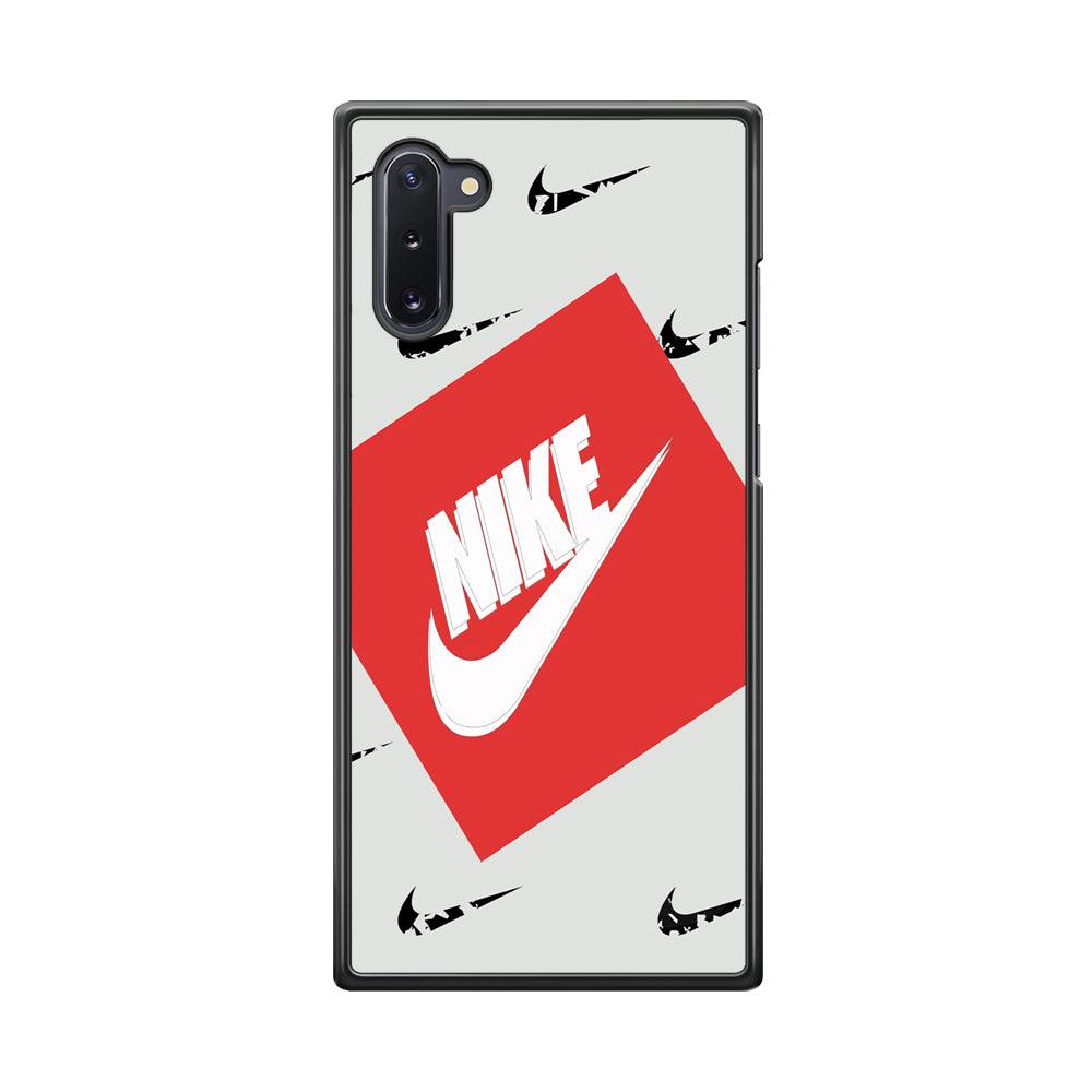 Nike Option of Perspective Samsung Galaxy Note 10 Case-Rubber Black (2D Case)-Oxvistore
