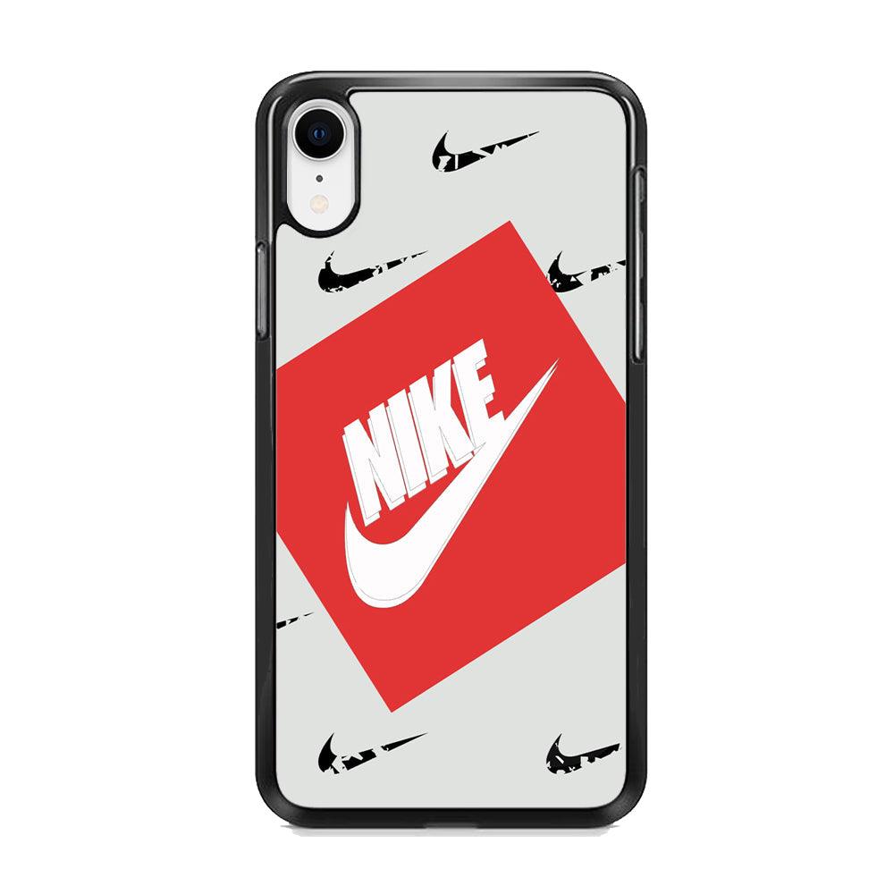 Nike Option of Perspective iPhone XR Case-Rubber Black (2D Case)-Oxvistore