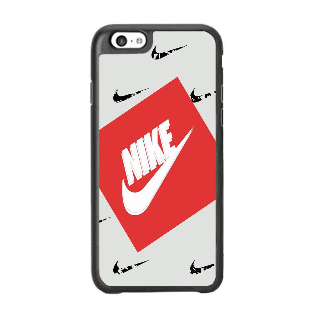 Nike Option of Perspective iPhone 6 | 6s Case-Rubber Black (2D Case)-Oxvistore