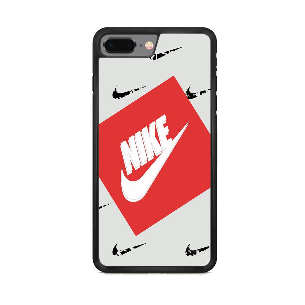 Nike Option of Perspective iPhone 7 Plus Case-Rubber Black (2D Case)-Oxvistore