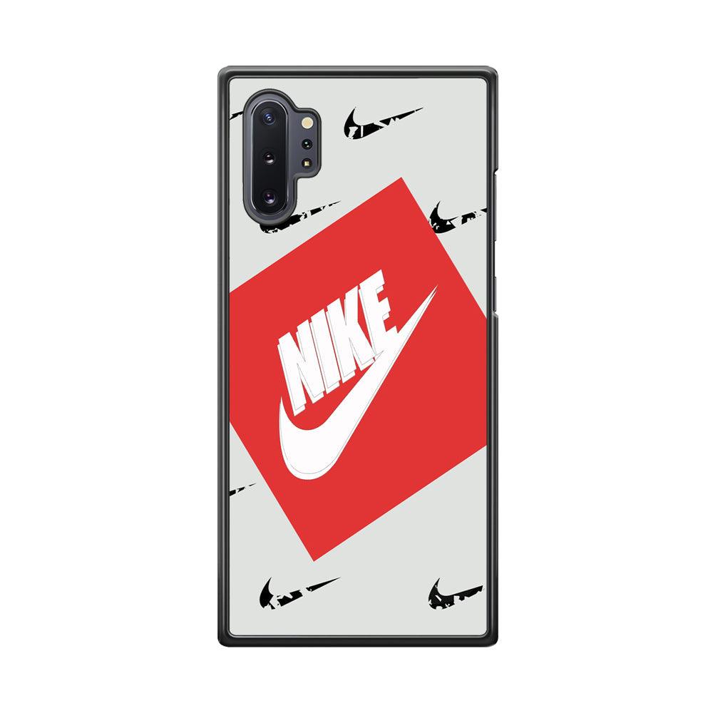 Nike Option of Perspective Samsung Galaxy Note 10 Plus Case-Rubber Black (2D Case)-Oxvistore