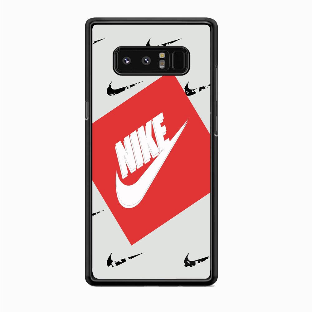 Nike Option of Perspective Samsung Galaxy Note 8 Case-Rubber Black (2D Case)-Oxvistore