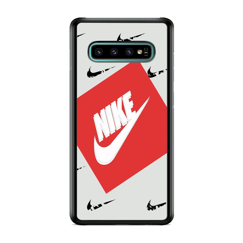 Nike Option of Perspective Samsung Galaxy S10 Plus Case-Rubber Black (2D Case)-Oxvistore