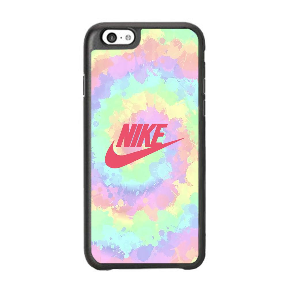 Nike Ring of Rainbow iPhone 6 Plus | 6s Plus Case-Rubber Black (2D Case)-Oxvistore