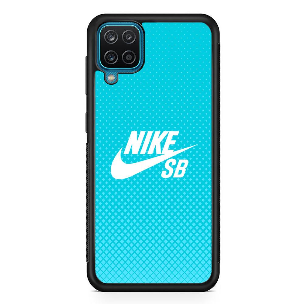 Nike SB Soul of Cloud Samsung Galaxy A12 Case-Rubber Black (2D Case)-Oxvistore
