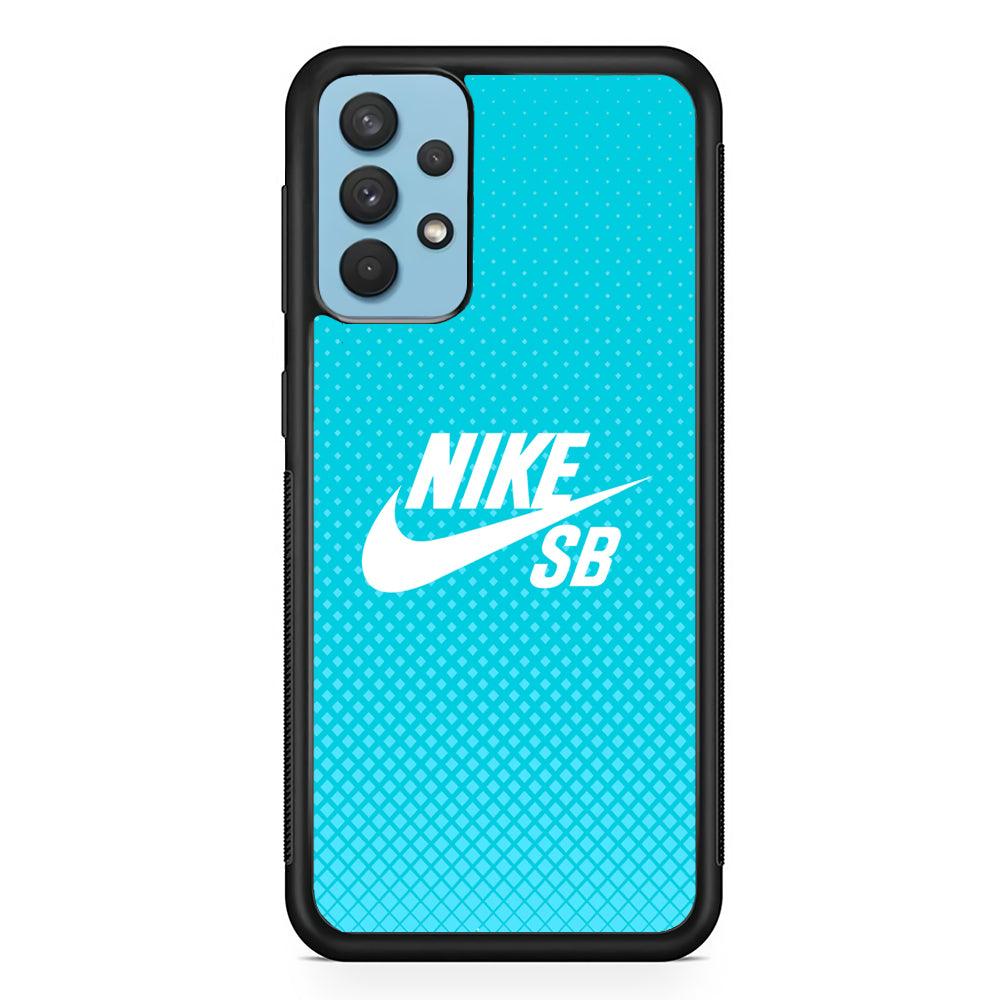 Nike SB Soul of Cloud Samsung Galaxy A32 Case-Rubber Black (2D Case)-Oxvistore