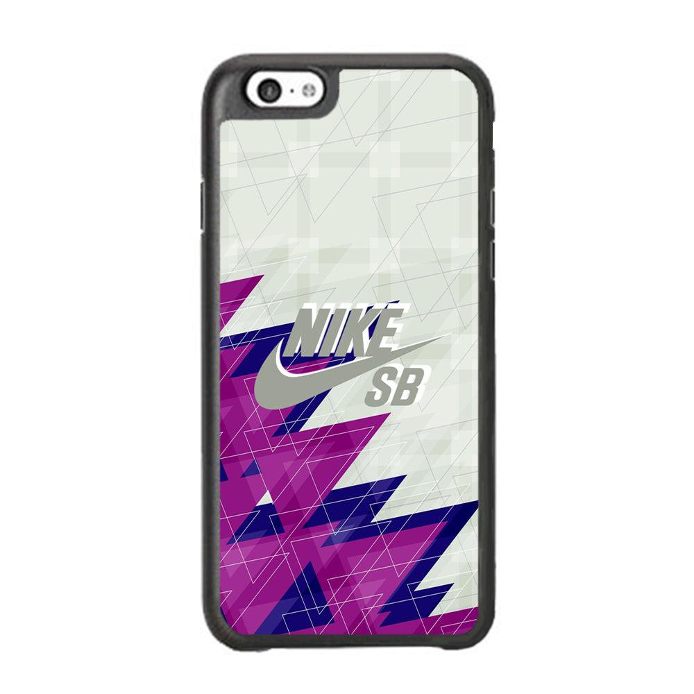 Nike SB Triangle Patern iPhone 6 Plus | 6s Plus Case-Rubber Black (2D Case)-Oxvistore