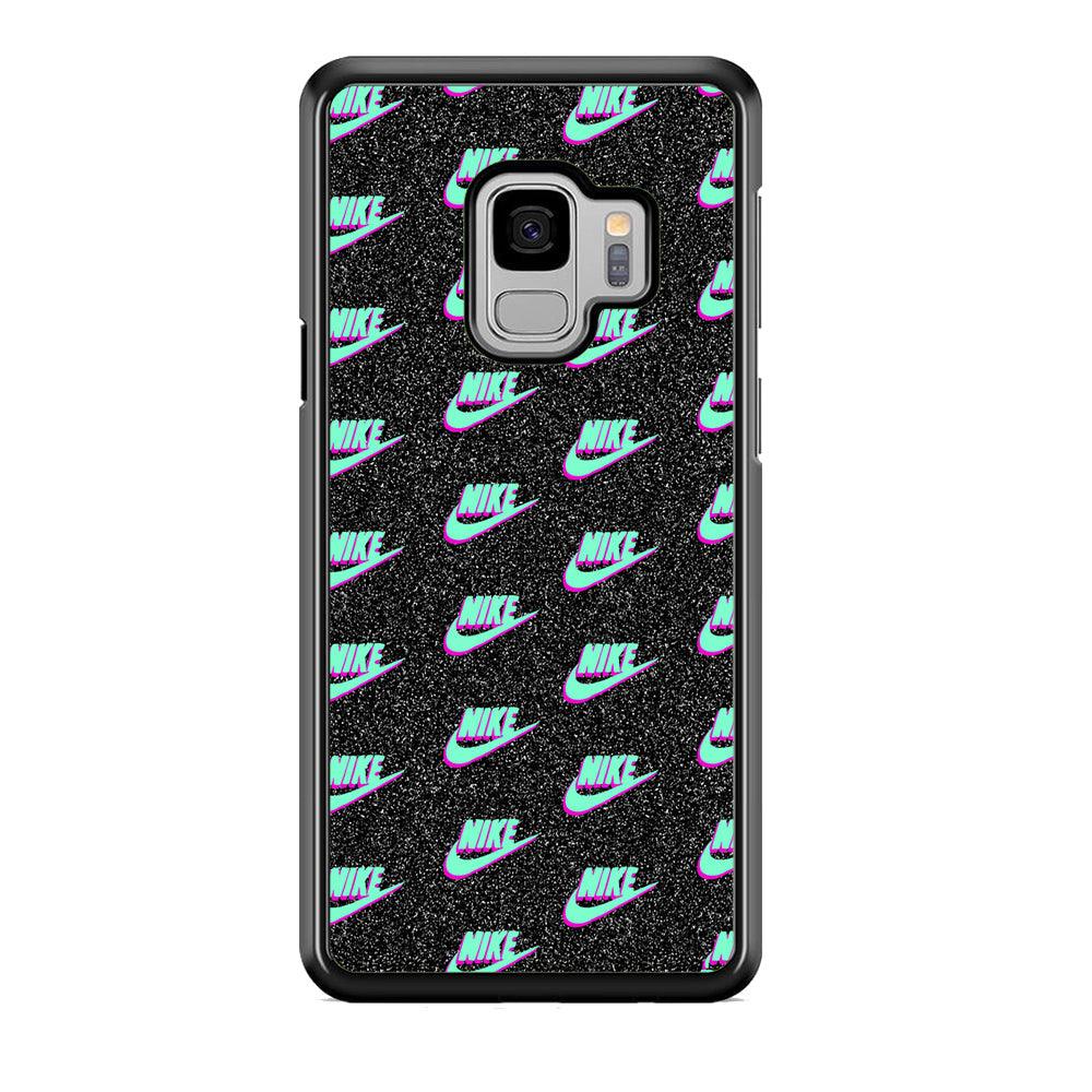 Nike Shine of Star Samsung Galaxy S9 Case-Rubber Black (2D Case)-Oxvistore