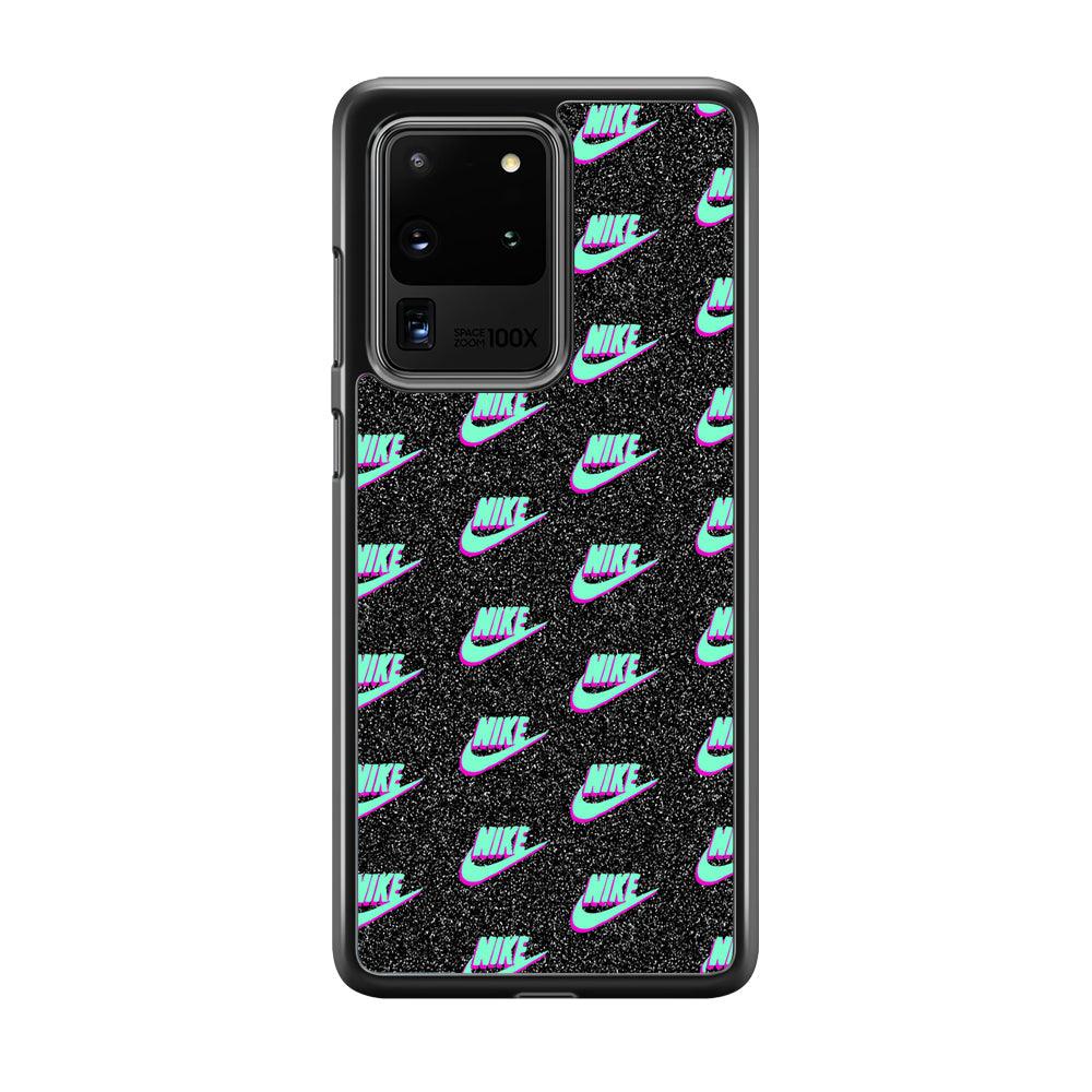 Nike Shine of Star Samsung Galaxy S20 Ultra Case-Rubber Black (2D Case)-Oxvistore
