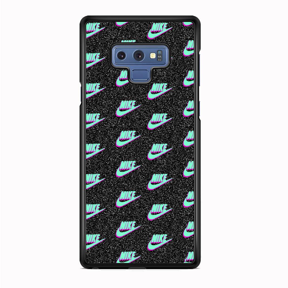 Nike Shine of Star Samsung Galaxy Note 9 Case-Rubber Black (2D Case)-Oxvistore