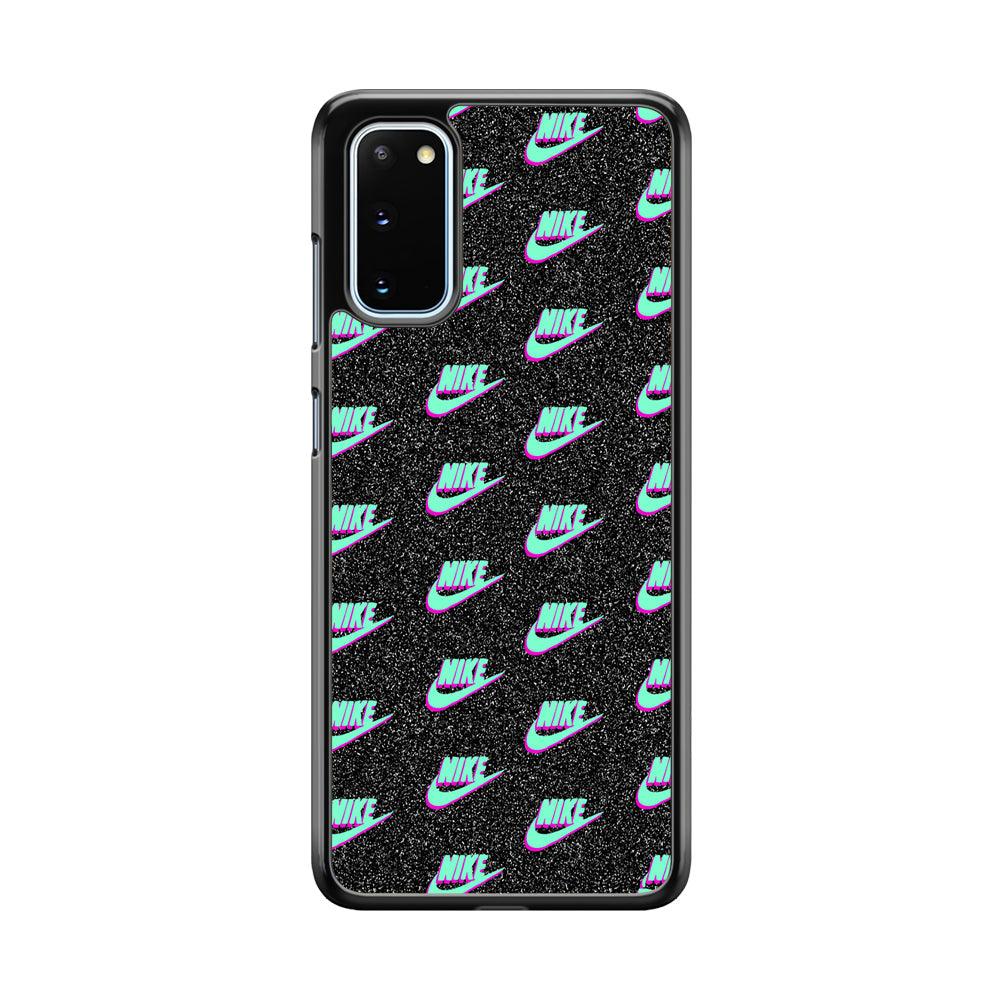 Nike Shine of Star Samsung Galaxy S20 Case-Rubber Black (2D Case)-Oxvistore