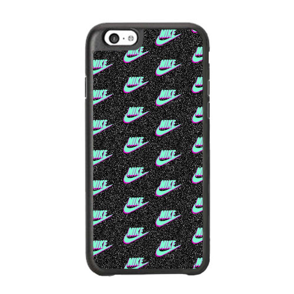 Nike Shine of Star iPhone 6 | 6s Case-Rubber Black (2D Case)-Oxvistore