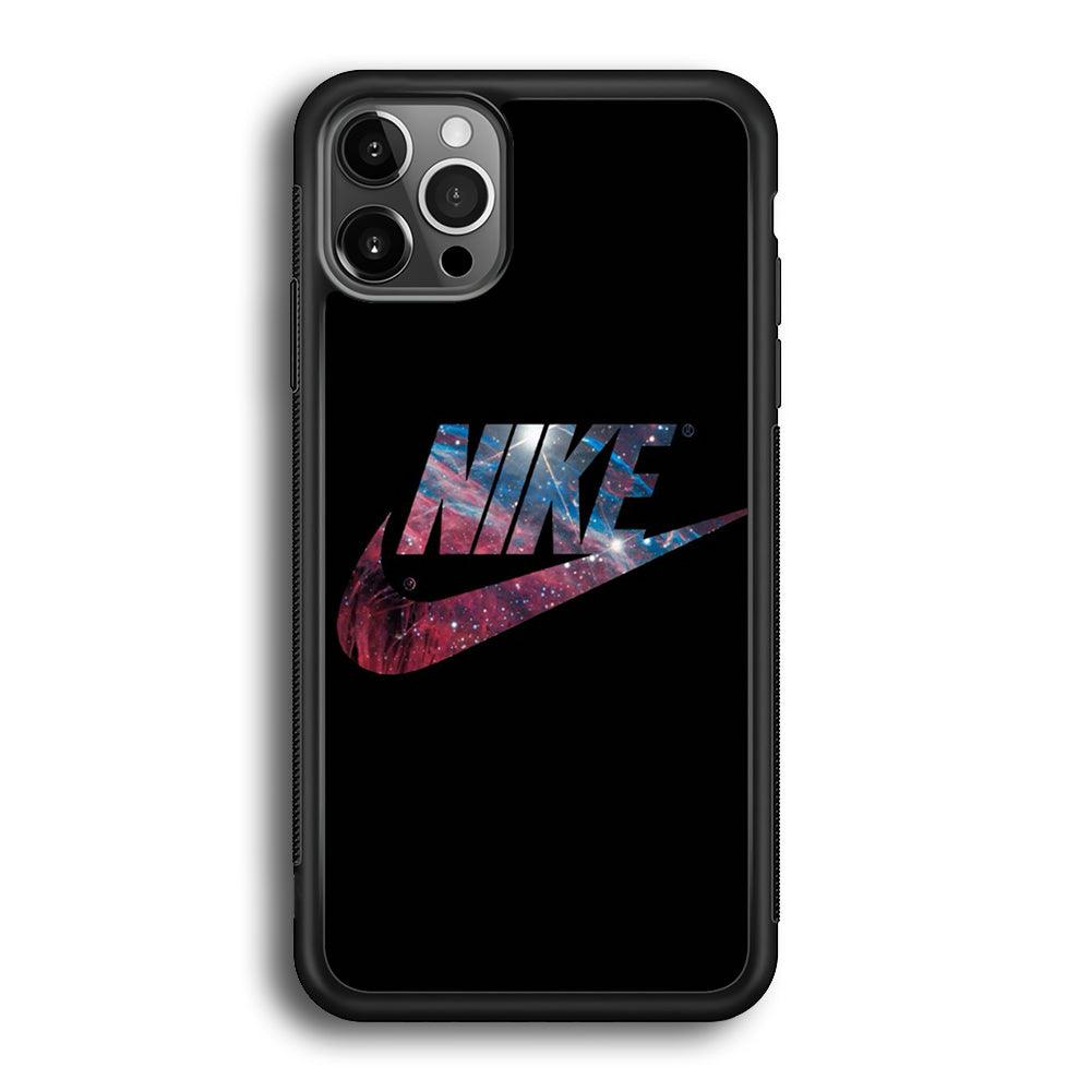 Nike Space Insight iPhone 12 Pro Case-Rubber Black (2D Case)-Oxvistore
