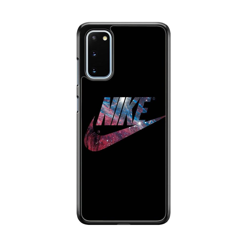 Nike Space Insight Samsung Galaxy S20 Case-Rubber Black (2D Case)-Oxvistore