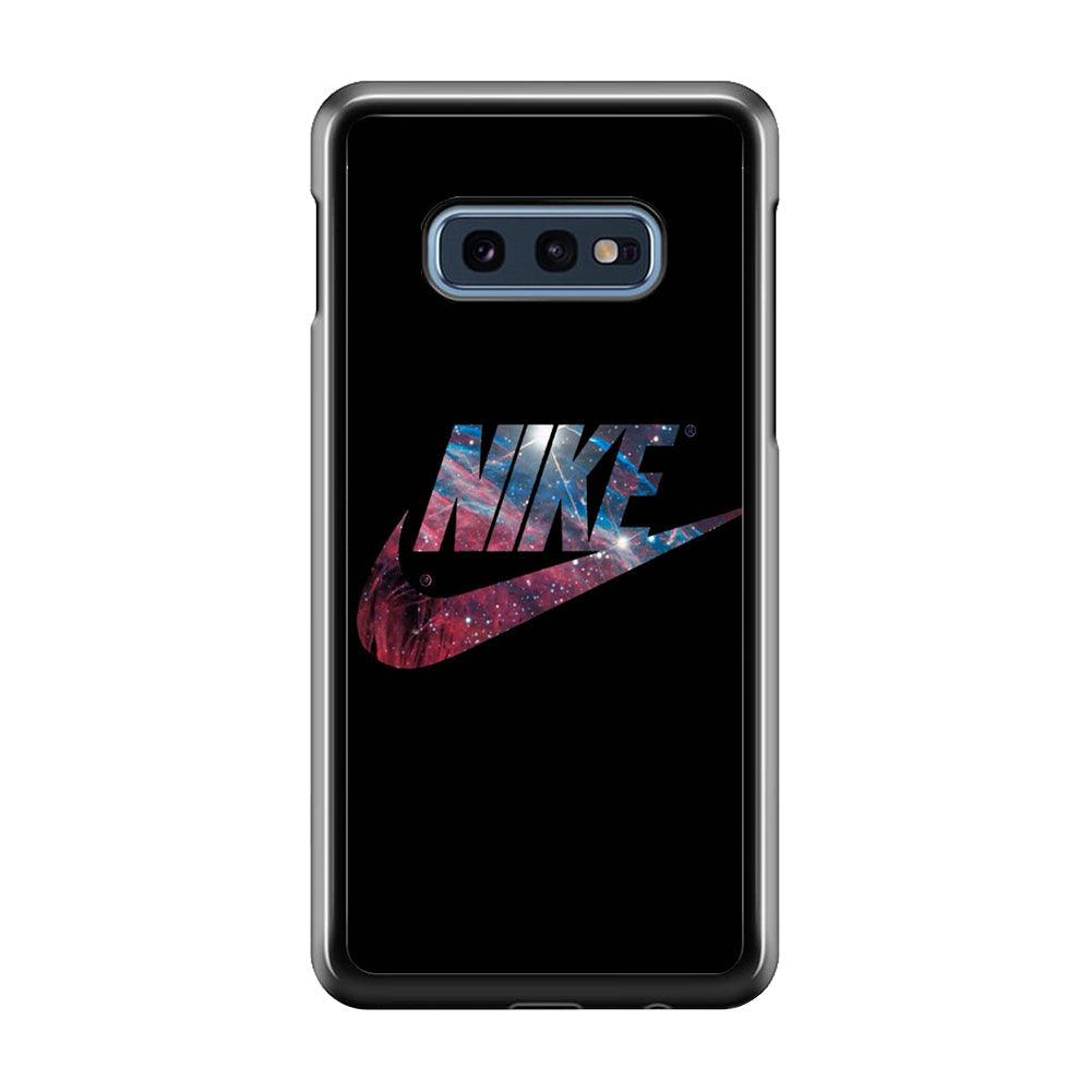 Nike Space Insight Samsung Galaxy S10E Case-Rubber Black (2D Case)-Oxvistore