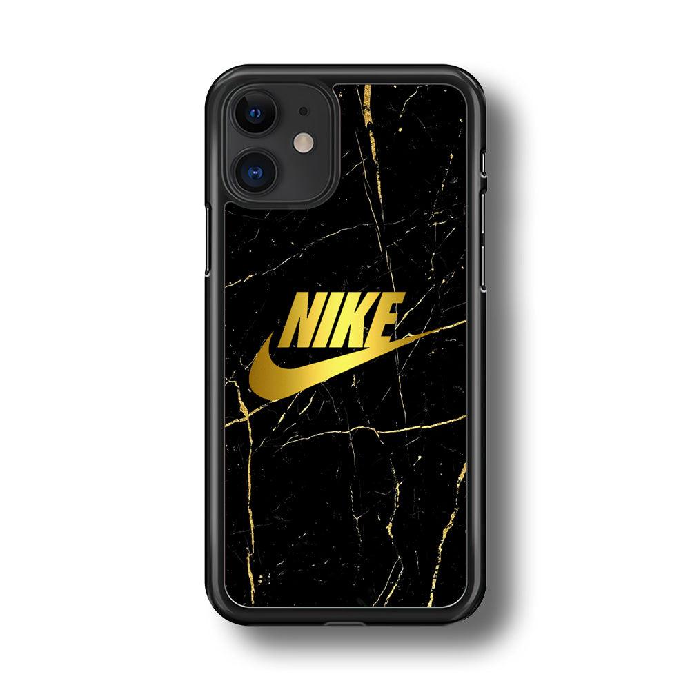 Nike World Jewelry iPhone 11 Case-Rubber Black (2D Case)-Oxvistore