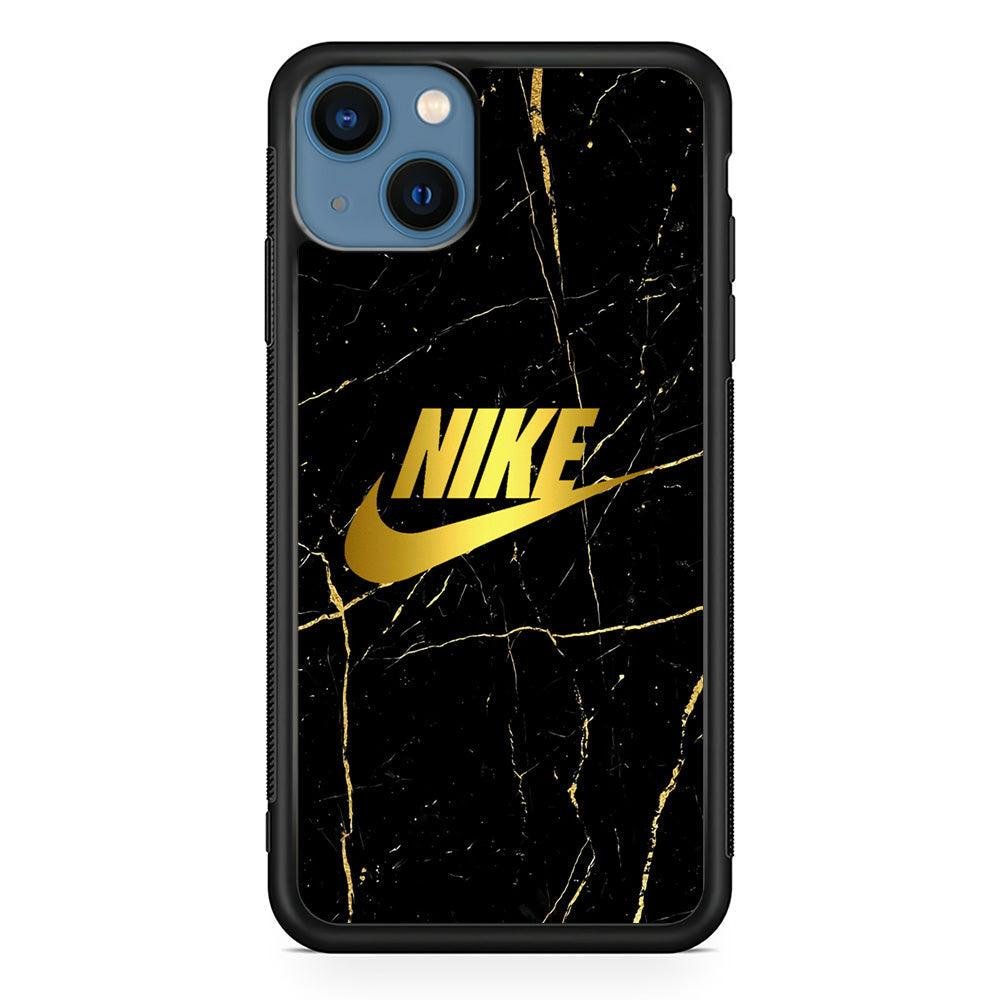 Nike World Jewelry iPhone 15 Case-Rubber Black (2D Case)-Oxvistore