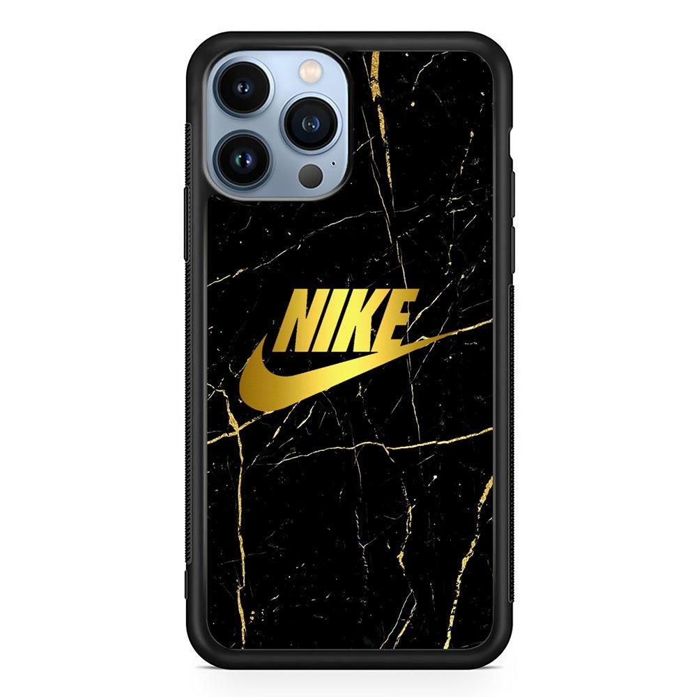 Nike World Jewelry iPhone 14 Pro Max Case-Rubber Black (2D Case)-Oxvistore