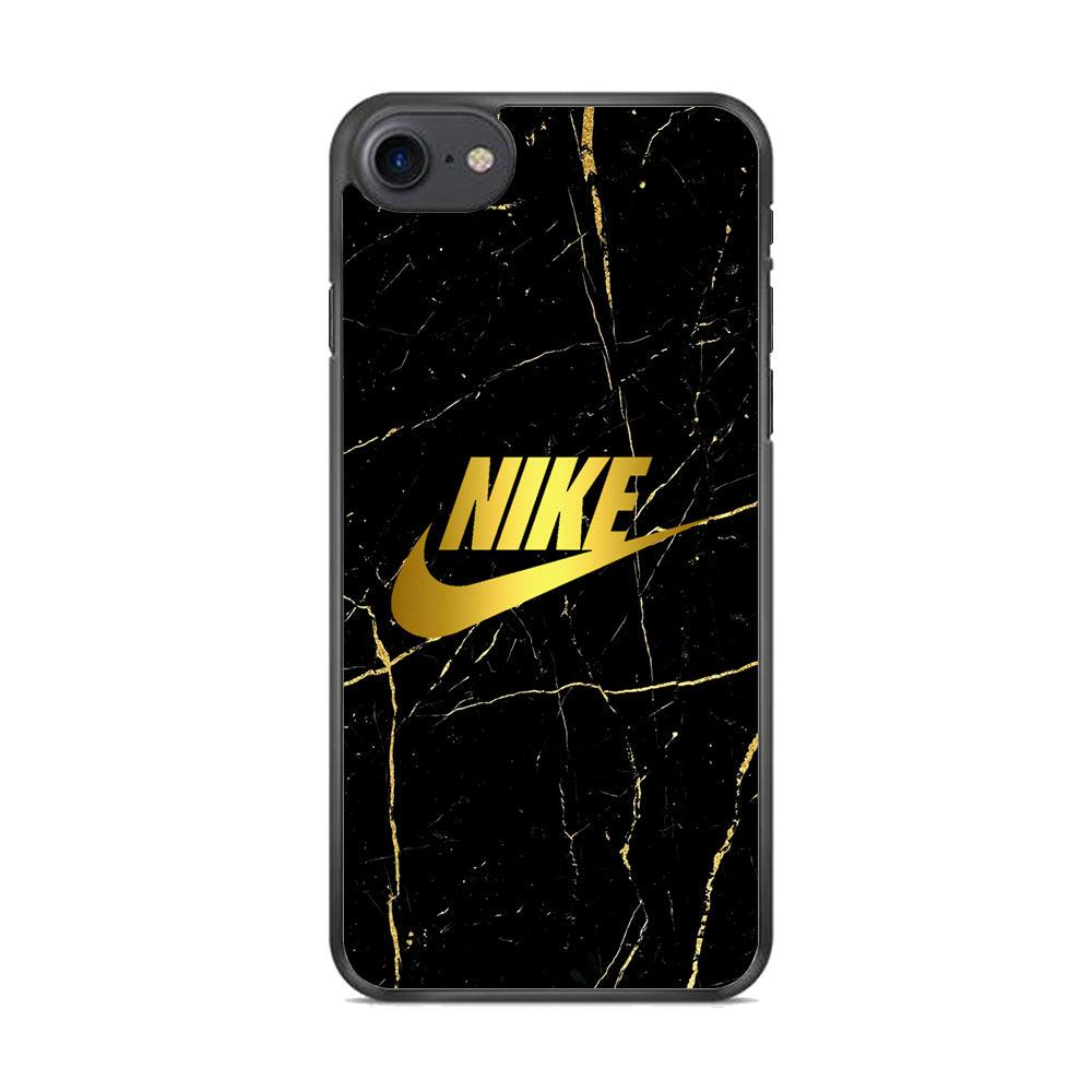 Nike World Jewelry iPhone 8 Case-Rubber Black (2D Case)-Oxvistore
